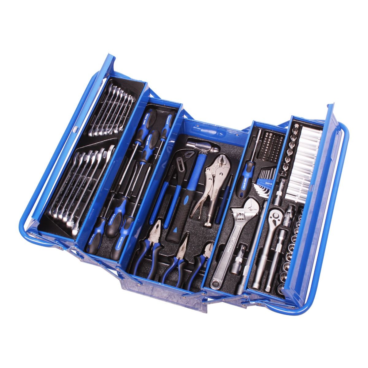 MAC AFRIC 165-Piece Professional CRV Tool Kit in a 5-Tray