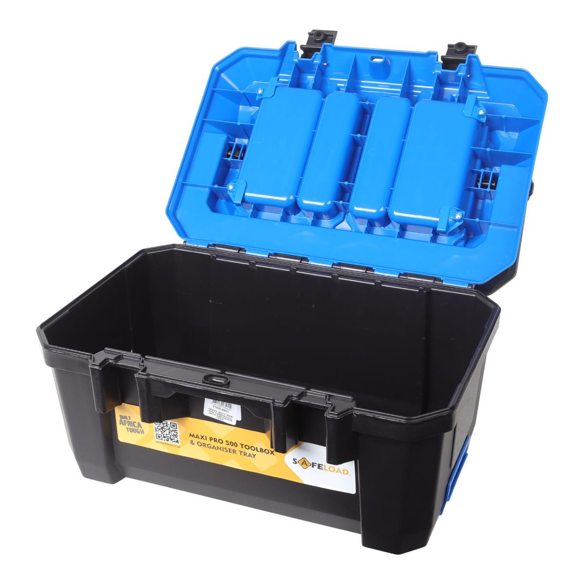 HEAVY DUTY MAXI PRO TOOBOX(500) WITH ORGANISER TRAY | Adendorff