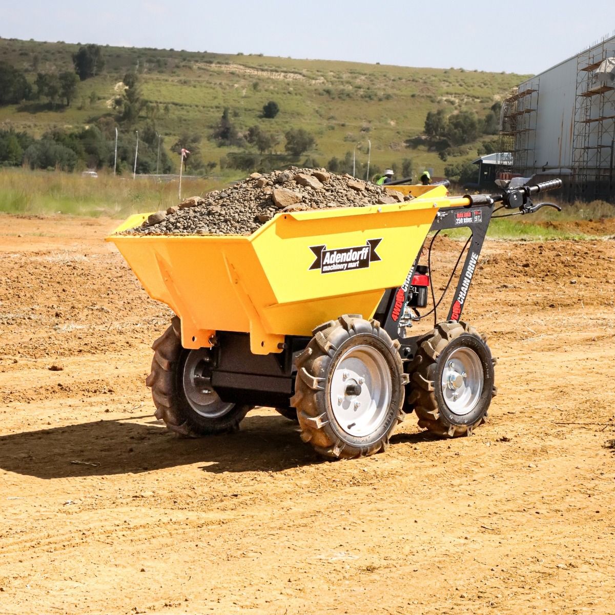MAC AFRIC 6.5HP Mini Dumper for Heavy-Duty Material Handling