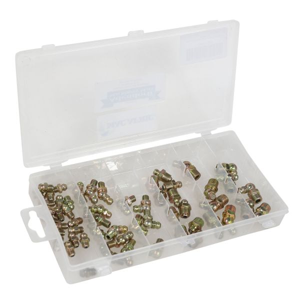 MAC AFRIC 55 piece Universal Grease Nipple Fittings Set