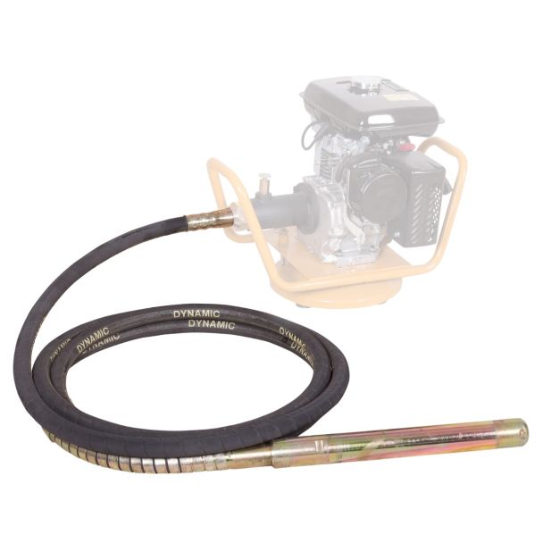 MAC AFRIC Vibrating Poker with Dynapal Valve Coupler 38 MM (PIPE ONLY)