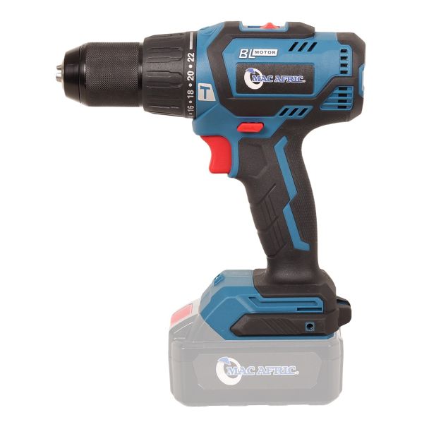 MAC AFRIC 20V Brushless Cordless Driver/Hammer Drill 