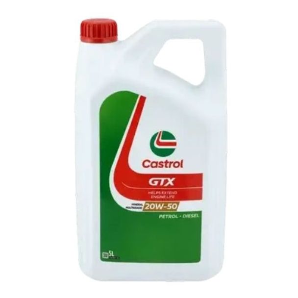 Castrol GTX Motor Oil 20W-50 5L