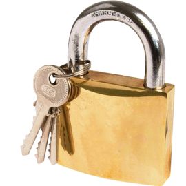 MAC AFRIC 40 MM Brass Padlock with Keys | Adendorff