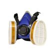 GERSON Respirator Half Mask Double Cartridge