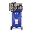 MAC AFRIC 100 Litre 2.2 KW (3 HP) 230 V Vertical Space Saver Belt Driven Compressor