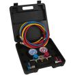 MAC AFRIC A/C Manifold Gauge Set for 134A REG Gas 1/2" Acme Fitting
