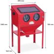 MAC AFRIC 220 liter Sand Blast Cabinet on Stand