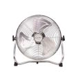 Elektra SEL-2703 36cm Power Chrome Floor Fan