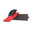 SUNNYPADS Hand Sanding Block, Grip, Red