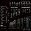MAC AFRIC 49-Piece Damaged Screw & Bolt Extractor Set