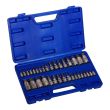 MAC AFRIC 34 PCS Combination Allen Key Bit Socket Set (SAE & Metric)