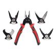 MAC AFRIC 5-in-1 Multifunctional Pliers Tool Kit with Interchangeable Heads