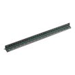 MAC AFRIC 300mm Triangular Architect Scale Ruler – 3-Color Coded, Solid Aluminum
