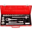 HEXA 24 PCS Heavy Chrome Vanadium Metric/Imperial Socket