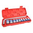 MAC AFRIC 10-Piece 1/2" Drive Socket Set with L-Bar