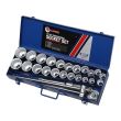 MAC AFRIC 3/4" IN Drive 27 PCS Imperial & Metric Heavy Duty Socket Set