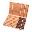 TORK CRAFT 8 PCS Standard Carbon Wood Turning Chisel Set