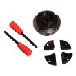 MAC AFRIC 4" IN Self Centering Woodworking Chuck