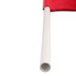 MAC AFRIC 57x62 cm Red Flag with Reflective X & 1m PVC Handle