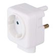 SWITCHED Adaptor SA 3-pin to Schuko & Euro