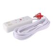 SWITCHED 4-Way Medium Surge Extension Lead 5M