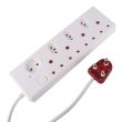 SWITCHED 8-Way High Surge Multiplug 0.5m