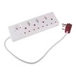 SWITCHED 8-Way High Surge Multiplug 0.5m