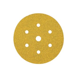 MIRKA Gold Sanding Discs, Grip, 6 + 1 Holes, 150mm 