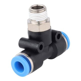 AIR CRAFT PU Hose Fitting Tee 6 mm x 1/8"