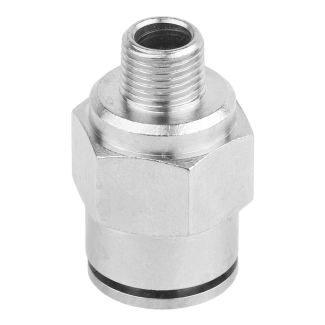 MPC12-01 12 mm x 1/8" M Metal PU Straight
