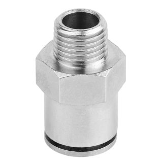 MPC12-02 12mm x 1/4" M Metal PU Straight
