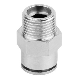 MPC12-03 12 mm x 3/8" M Metal PU Straight