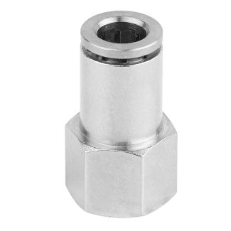 MPCF08-02 8 mm x 1/4" F Metal PU Straight
