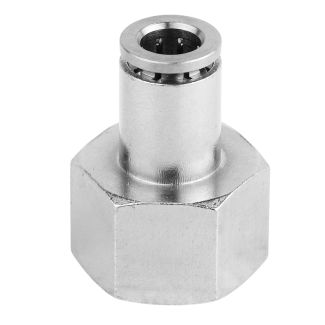 MPCF08-04 8 mm x 1/2" F Metal PU Straight