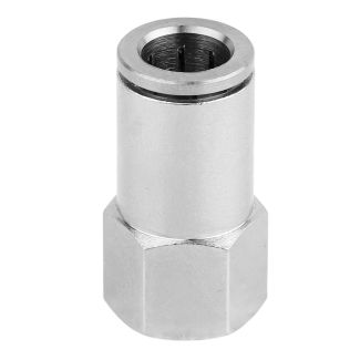 MPCF10-02 10 mm x 1/4" F Metal PU Straight