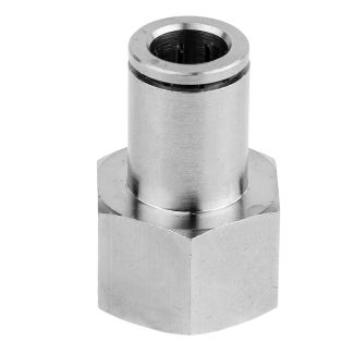 MPCF10-04 10 mm x 1/2" F Metal PU Straight