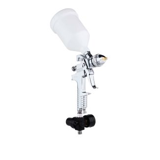 RONGPENG HVLP Gravity Feed Spray Gun with Regulator