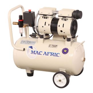 MAC AFRIC 24 Litre Silent Oil Free Compressor 550 W (0.7 HP) 230 V 