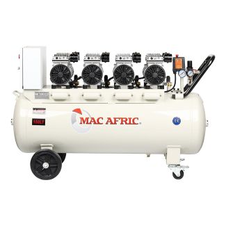 MAC AFRIC PRO 150L 2400W Oil Free Silent Compressor