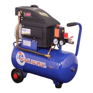 MAC AFRIC 24 Litre 1.5 KW (2 HP) 230 V Direct Drive Compressor