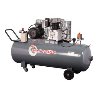 MAC AFRIC 300 Litre 4 KW (5.5 HP) 380 V Belt Driven Compressor