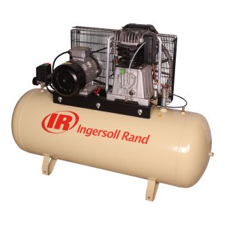 INGERSOLL RAND 270L 5.5 KW (7.5 HP) 380 V Belt Driven Fixed Receiver Air Compressor