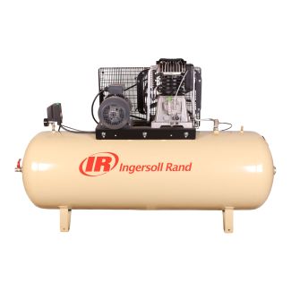 INGERSOLL RAND 500L 7.5 KW (10 HP) 380 V Belt Driven Fixed Receiver Air Compressor