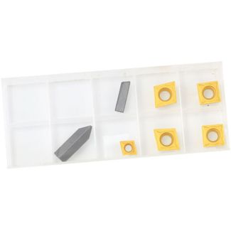 MAC AFRIC 7 PCS TI-Plated 16 MM Lathe Cutting Tip Set