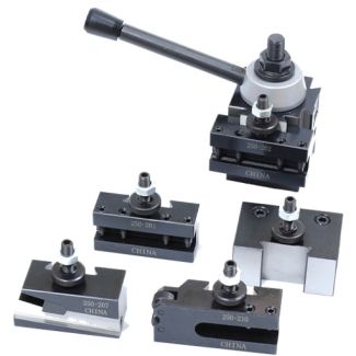 MAC AFRIC 16 MM Quick Change Tool post W/Parting & Boring Tool Holder