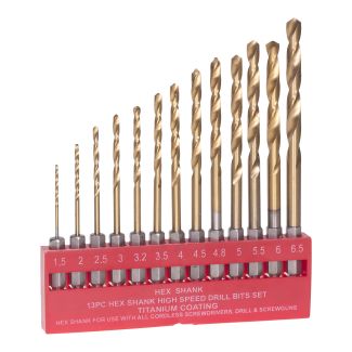 MAC AFRIC 13 PCS Hex Drill Bit Set (Blister Pack)