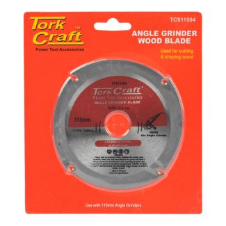 TORK CRAFT Blade 4 Teeth for Wood (115 x 22.23 MM)