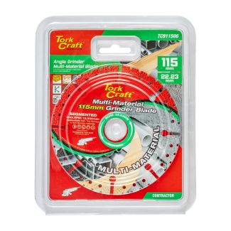 TORK CRAFT Multi-Material Cutting Blade 115mm x 22.23mm for Angle Grinder