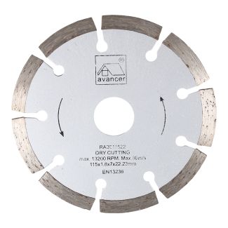 AVANCER 115mm Pro Segmented Diamond Blade